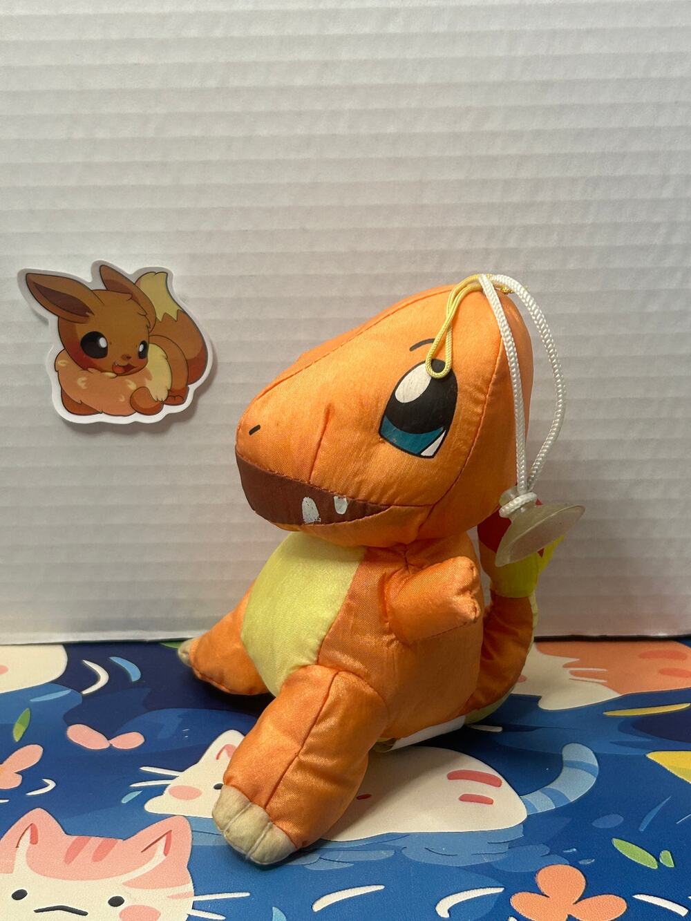 Vintage Pokemon Charmander Bath Sponge Buddie Official Nintendo Plush